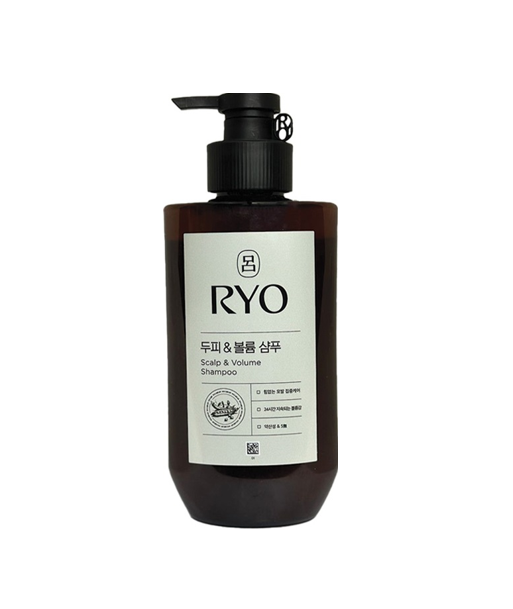 Ryo Scalp & Volume Shampoo 400ml volumizing and scalp care shampoo